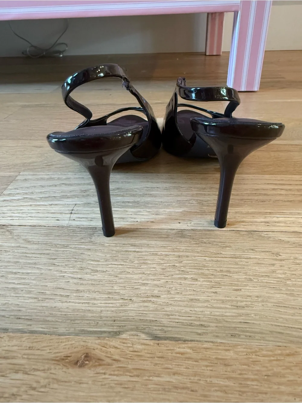 NWT Billini Milena Peep Toe Slingback Heels Size 8